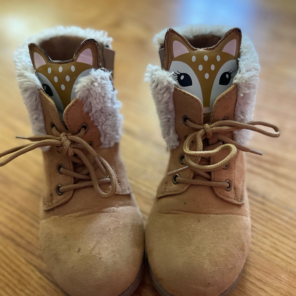 Brown deer boots